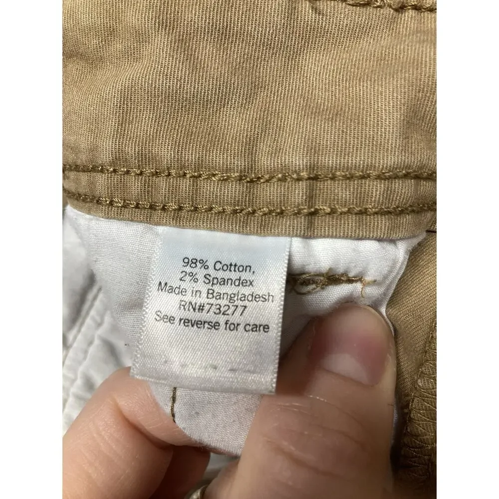 Sonoma Cargo Utility Shorts Mens Sz 30 Khaki Rugged Casual Gorpcore Hike School